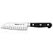 Serie Clasica - Coltello Santoku Coltello Giapponese - Acciaio Inossidabile Forgiato Nitrum 140 Mm - Manico Polioxymetilene (pom) Colore Nero - Foto miniatura 1