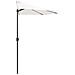 Ombrellone Balcone Palo in Alluminio Sabbia 270x135 cm - Foto miniatura 4