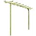 Pergola da Giardino Legno di Pino Impregnato 360x200x60 cm - Foto miniatura 1