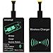 Pack Carica Qi E Connettore Di Trasformazione Micro Usb Ricarica Wireless Nero - Foto miniatura 7