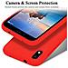 Custodia Compatibile Con Xiaomi Redmi 7a In Liquid Rosso - Coperchio Protettivo In Silicone Tpu Flessibile - Foto miniatura 2