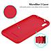 Custodia Compatibile Con Xiaomi Redmi 7a In Liquid Rosso - Coperchio Protettivo In Silicone Tpu Flessibile - Foto miniatura 8