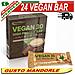 24 Pz Barrette Proteiche, protein Vegan 30,35gr Gusto Mandorle - Foto miniatura 2