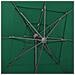 Ombrellone a 4 Livelli con Palo in Alluminio Verde 250x250 cm - Foto miniatura 3