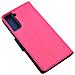 Maxy Custodia Book Orizzontale Silicone Case Per Samsung Galaxy S21+ 5g G996 Pink-navy - Foto miniatura 3