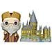Harry Potter Pop! Town Vinyl Figure Dumbledore W / hogwarts 9 Cm - Foto miniatura 1