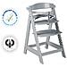 Seggiolone Sit Up Click e Fun - Incl. tavolo da pranzo e appendiabiti - Chiusura a scatto - Cresce con il bambino - Grigio - Foto miniatura 6