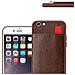 Cadorabo Custodia Compatibile Con Apple Iphone 6 Plus / Iphone 6s Plus In Marrone Rovere - Coperchio Protettivo In Silicone Tpu E Copertura In Finta Pelle, Con Scomparto E Slot Per Carte Di Credito Estraibili - Foto miniatura 5