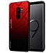 Custodia Compatibile Con Samsung Galaxy S9 Plus In Rosso - Nero - Coperchio Protettivo Bicolore In Vetro Temperato E Silicone Tpu - Foto miniatura 1