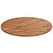 Piano Tavolo Rotondo Marrone Chiaro 50x1,5 Cm Rovere Trattato - Foto miniatura 1