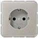 Cd 1520 Ki Pt Presa Energia Cee 7/3 Platino - Foto miniatura 1