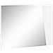 Specchio Alessio, Specchio Da Bagno, 100% Made In Italy, Cm 80x2h60, Bianco Lucido - Foto miniatura 2