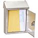 Smart E5727 Cassetta Postale Individuale In Acciaio Inossidabile, Cassetta Postale O Raccogliposta, Con 2 Feritoie, Dimensione S-din A5, Inox - Foto miniatura 2