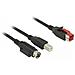 85491 Cavo Usb 5 M Usb 2.0 Usb B Nero - Foto miniatura 1