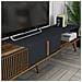 Mobile Tv Design Legno E Antracite 180 Cm Nola - Foto miniatura 5