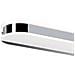 Applique Da Parete Moderno Epic Metallo Cromo Acrilico 1 Luce Led 16w - Foto miniatura 3