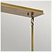 Lampadario Contemporaneo Linara Acciaio Nero Ottone Naturale Ottone 5 Luci E27 - Foto miniatura 4