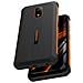 Smartphone Antishock Waterproof Iron Va Touchscreen Autonomia 28 Ore, Nero / Arancione - Foto miniatura 4