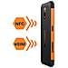 Smartphone Antishock Waterproof Iron Va Touchscreen Autonomia 28 Ore, Nero / Arancione - Foto miniatura 5