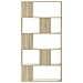 Libreria 5 Ripiani Rovere Sonoma 80,5x23,5x162,5cm Multistrato - Foto miniatura 3