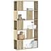 Libreria 5 Ripiani Rovere Sonoma 80,5x23,5x162,5cm Multistrato - Foto miniatura 1