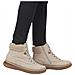 Beige Casual Closed Ladies Mid Height Boots Stivaletti Pelle Sintetica Scarpe Donna Beige Eu 37, 74200-62 - Foto miniatura 2