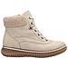 Beige Casual Closed Ladies Mid Height Boots Stivaletti Pelle Sintetica Scarpe Donna Beige Eu 37, 74200-62 - Foto miniatura 3