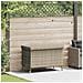 Contenitore da Giardino con Ruote Grigio Chiaro Polyrattan - Foto miniatura 6