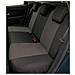 Serie Completa Coprisedili Fast&smart Tg. Media Tess. Misto Cotone Nero/antracite - Foto miniatura 3