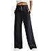 Pantaloni Casual A Vita Alta Black S - Foto miniatura 1