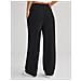 Pantaloni Casual A Vita Alta Black S - Foto miniatura 2
