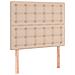 Giroletto a Molle con Materasso Cappuccino 80x200 cm Similpelle - Foto miniatura 6