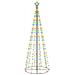 Lusso Casadino -  Albero Di Natale A Cono Colorato 310 Led 100x300 Cm - Foto miniatura 1