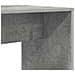 Scrivania Grigio cemento 138.5 x 55 x 143 cm Legno multistrato - Foto miniatura 7