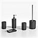 Set Da 5 Accessori Per Il Bagno Huallaga Nero - Foto miniatura 2