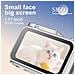 Mini Fotocamera Retrò Con Torcia: Video Hd 1080p, Portachiavi Portatile White - Foto miniatura 2