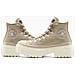 Chuck Taylor All Star Lugged Heel Platform Waterproof Leather A12981c, Donne, Beige, 36 - Foto miniatura 3