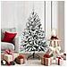 Albero di Natale artificiale con 150 LED Verde e Bianco 150 cm - Foto miniatura 2