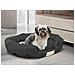 Letto per cani 100x75 cm personalizzato impermeabile nero - Foto miniatura 6