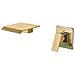 Rubinetto per lavabo da bagno, Blackswan, Cascada tipo M250, modello oro, misura 16,5 cm - Foto miniatura 1