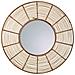 Specchio Rotondo In Rattan Marrone 61x61x03h - Foto miniatura 3