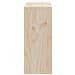 Portabottiglie 2 pcs Naturale 62 x 25 x 62 cm Pino massello - Foto miniatura 7