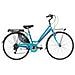 Bici Da Donna City Bike Bicicletta Misura 26 Linea Moving Lusso Cambio 6v Mov26d6vl Completa Di Accessori E Luci A Led - 44 Bianco Verde - Foto miniatura 1