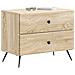 Armadio da Notte con cassetto Rovere Sonoma 62 x 34,5 x 47,5 cm - Foto miniatura 2