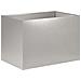 Vaso da giardino 2 pz Argento 50 x 40 x 40 cm Acciaio Inox - Foto miniatura 3