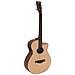 Aw-400 Chitarra Elettro Acustica Colore Legno Natural Con Equalizzatore - Foto miniatura 1