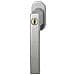 Fg210 S 594861 - Maniglia Finestra Con Serratura, Colore: Argento - Foto miniatura 1