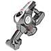 RA22SE 011 Scopa Elettrica Ricaricabile 2in1 Senza Sacco Colore Nero / Rosso / Titanio - Foto miniatura 4