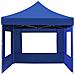 Gazebo Professionale Pieghevole Pareti Alluminio 4,5x3m Blu - Foto miniatura 5