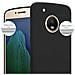 Custodia Compatibile Con Motorola Moto G5 Plus In Candy Nero - Coperchio Protettivo In Silicone Tpu Flessibile - Foto miniatura 3